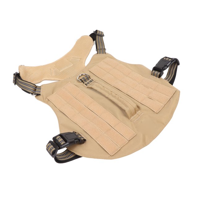Dog Harness Comfortable And Breathable Reflective Pet Chest Harness For Medium And Large DogsGrass Yellow No Accessories XL