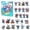 A, variant on 2024 Christmas Advent Calendar - S-ti-tch 24PC Funny Christmas Blind Boxes with Different Resin Action Figure Toys, Merry Christmas 24-Days Countdown Calendar Gifts