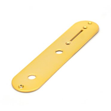 Plaque de Contrôle pour Guitare Électrique style Telecaster, Chrome, Noir, Or