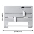 thumbnail image 1 of 6 in 1 Plastic Wrap Storage Cutting Rack Storage Box Multifunctional Storage Cutting Rack Household Kitchen Tool Rack for Kitchen Seasonings Home, 1 of 9