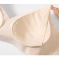 thumbnail image 4 of Timegard Bras for Women Wireless Adjustable Strap Full Support Soft Comfortable Deep V Bra Sleep Bralette, 4 of 6