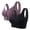 Black 2, variant on Hontri Wirefree Front Closure Bras for Seniors - Breathable Support Bras for Elderly Women (Comfort, Lightly Lined) Grey 40