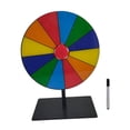 thumbnail image 3 of Abbracc Ensemble de Plateau Tournant de Prix de Table Roue de Fortune pour Supermarchés Restaurant Fête 12 Cases, 3 of 9