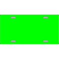 thumbnail image 1 of Plaques d'Immatriculation Automobiles Plates Unies Vert Lime Vierges pour Personnalisation, 1 of 1