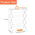 thumbnail image 2 of Expandable Laundry Clothes Drying Rack, Laundry Drying Rack Clothing Air Dryer Towel Rack for Indoor Outdoor, White, 2 of 8