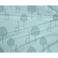 thumbnail image 4 of oneOone Polyester Lycra Fabric Tree & Giraffe Block Print Fabric BTY 56 Inch Wide, 4 of 4