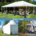thumbnail image 3 of Langgg 4pcs/set Durable Tepee Weights For Canopy Legs Universal Fit Easy To Install Easy To Fill And Easy black 10L, 3 of 6