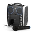 thumbnail image 3 of Microphone Sans Fil Karaoké Microphone Bluetooth, Micro Sans Fil Professionnel Portatif et Système de Récepteur, Microphone Sans Fil pour Chanter Karaoké Discours à l'Église, 3 of 4