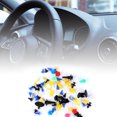 thumbnail image 2 of 100 Pcs/set Fixation Rivets Panneau de Voiture Amortisseur Push Pin Automobile Pare-Chocs Plastique Fixation Kit Assorti, 2 of 8
