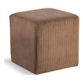 thumbnail image 1 of Meridian Furniture Ottomane/tabouret Brun Roy, 1 of 8