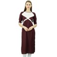 thumbnail image 1 of Phagun Tunique pour Femmes en Coton Kurti Indienne de Designer Kurta Droite, 1 of 8