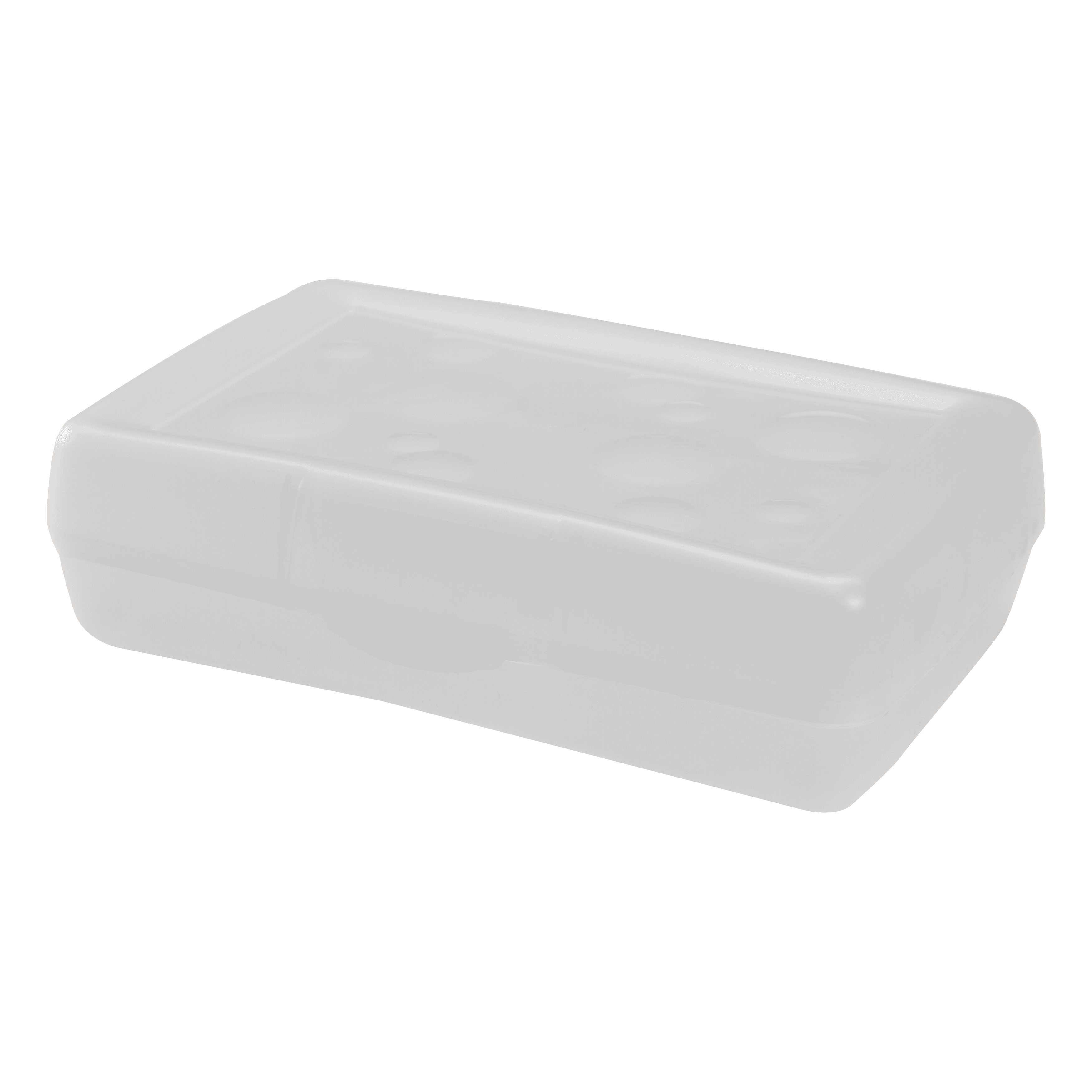 Storex Standard Plastic Pencil Box for Elementary School, 8.4 x 5.6 2.5 in, Clear, 1 Count