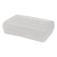 thumbnail image 2 of Storex Standard Plastic Pencil Box for Elementary School, 8.4 x 5.6 x 2.5 in, Clear, 1 Count, 2 of 4