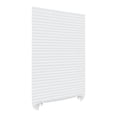 thumbnail image 3 of Elodie Pleated Temporary Shades Blinds Easy to Fit Install for Kitchen Polyester Fiber White 60x180cm, 3 of 8