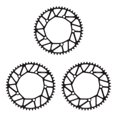 thumbnail image 3 of Youkk Alloy Crank set - Durable Precise Fit Smooth Operation - Guaranteed Compatibility Bicycles Crank 52T black 3Set, 3 of 6