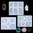 thumbnail image 3 of Earrings Silicone Mold Irregular DIY Jewelry Epoxy Mold Necklace Resin Mold, 3 of 8