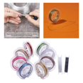 thumbnail image 3 of Shangren 10m Tiger Tail 7-Strand Bead Stringing Jewelry Making Beading Wire Colorful, 3 of 8