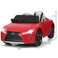 thumbnail image 2 of Patiojoy Lexus Voiture Électrique pour Enfants sous Licence avec Télécommande Rouge, 2 of 5