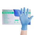 thumbnail image 1 of Medsup Nitrile Gloves 2-pack 100 count Large, 1 of 1
