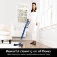 thumbnail image 2 of Shark IZ363HT Anti-Allergen Pet Power Cordless Lightweight Stick Vacuum with Self-Cleaning Brushroll PowerFins, Removable Handheld, Crevice, Dusting Brush, Pet Multi Tool, Flex, 50 min runtime, Blue, 2 of 5