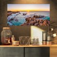 thumbnail image 1 of Sunrise at Freycinet NP Beach - Landscape Canvas Art Print, 1 of 1