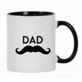 thumbnail image 1 of Inkdotpot Dad 11oz CeramicCoffee Mug Novelty Gift For Daddy Fathers Day Gift Mug-Black, 1 of 6