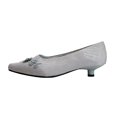 thumbnail image 3 of FLORAL Ayla Escarpins Habillés à Tige en Satin pour Femmes, Largeur Grand, 3 of 6