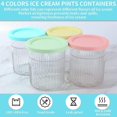 thumbnail image 2 of Compatible With Ninja Nc501 Nc500 Series Creami Deluxe Ice Cream Makers, Creami Pint Containers With, 2 of 5