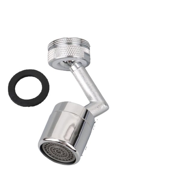 Faucet Aerator,720° Rotatable Splash Filter Kitchen Coper Faucet Sprayer Head Flexible Bathroom Tap Extender Adapter Foam Nozzle ,Water Saving
