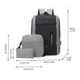 thumbnail image 3 of Kcavykas Clearance Sales Home Storage Organiser 3Pcs/Set USB Charging Port Camping Travel Backpack Business Daypack, 3 of 3