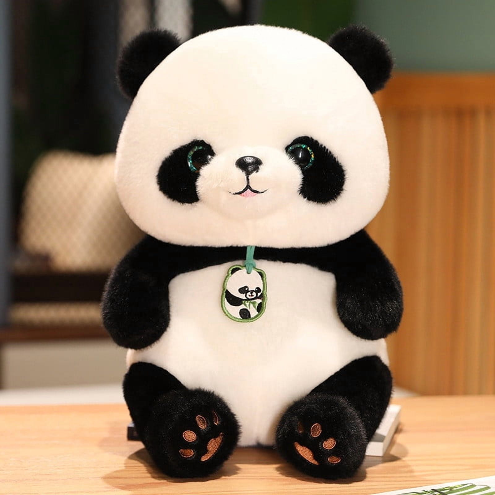 Emotional Support Panda Plush, Anxiety Relief Plush Toy, Ultra Soft Comfort Plush, Stress Relief Support Toy, Calming Therapy Plush, Real Motion Panda Plush, Soothing Emotional Support Toy