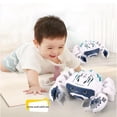 thumbnail image 1 of Jouet Bébé Crabe Rampant Jouet Crabe Électronique Jouet Interactif pour Tout-Petit avec Évitement d'Obstacles Jouets Électroniques pour Animaux de Compagnie Jouet Mécanique Crabe avec Roue Lumière et Musique pour Enfants, 1 of 8