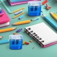 thumbnail image 1 of Tyidzon Taille-Crayon Transparent Fournitures Scolaires Rabot à Crayons Couleur Bonbon, 1 of 5