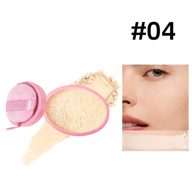 Dvkptbk Make up powders Powder Makeup Powder Oil-control Long-lasting Powder Matt Concealer Makeup Powder
