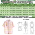 thumbnail image 3 of BOBOGOJP Chemises pour Hommes Chemise à Manches Courtes Performance Boutonnée, Bleu TTG, 3 of 5