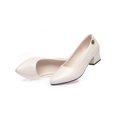 thumbnail image 4 of UKAP Escarpins Antidérapants à Enfiler pour Femmes Mariage Légers Beige 7,5, 4 of 8