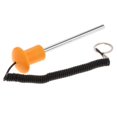 thumbnail image 4 of Ruiboury Épingle de Poids Empilable Accessoires Épingle de Poids Polyvalente en Acier Inoxydable Machine Orange 8x100mm, 4 of 6