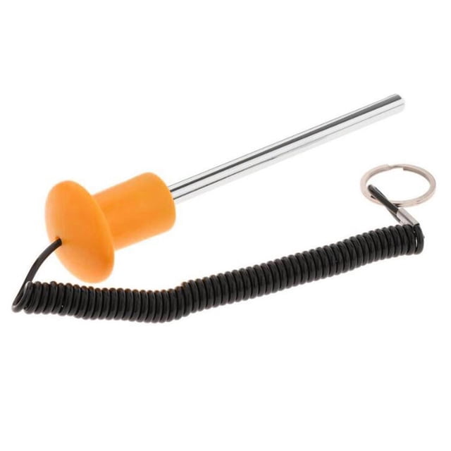 jinwen Goupille de Poids Accessoires Multifonctions en Acier Inoxydable Orange 8x100mm