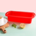 thumbnail image 4 of Cake Toast Mold Bread Loaf Silicone Mould Home Bakery Pastry Baking Pan Tray Baking Tool  Red, 4 of 10