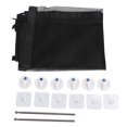 thumbnail image 2 of Pet Mesh Gate, Dog Fence Gate Foldable Easy Installation Portable  for Stairs for Balcony, 2 of 7