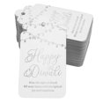thumbnail image 1 of Inkdotpot Silver Foil Paper Hang Tags Happy Diwali Favor Tags 100 Pcs, 1 of 6