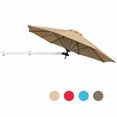 thumbnail image 2 of Costway Parasol Mural 8 Pi Télescopique Pliant Inclinable Pare-Soleil Beige, 2 of 10
