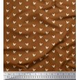thumbnail image 1 of Soimoi polyester Crepe Fabric Puppy Face Dog Printed Fabric 1 Yard 42 Inch Wide, 1 of 3