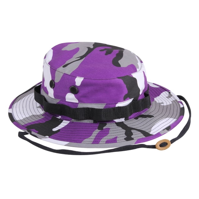 Rothco Camo Boonie Hat - Ultra Violet Camo, 7 1/4