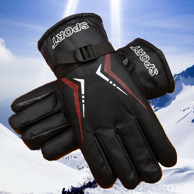 shyuyusa Split Finger Waterproof Gloves Windproof Hand Protection For Cycling Skiing And Outdoor Cold Weather Activities