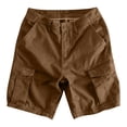 thumbnail image 4 of LIBRCLO Shorts Cargo pour Hommes avec Multiples Poches, Légers, Décontractés, de Plein Air, de Travail, pour la Randonnée et le Golf, 4 of 6