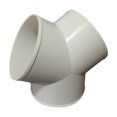 thumbnail image 1 of Bgsha Connecteur de Conduit en Forme de Y en PVC pour Accessoires de Hotte de Cuisine, 1 of 9