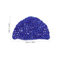 thumbnail image 3 of MasteelfCA 4 Pcs Filet à Cheveux en Maille Crochet pour Femmes Chapeau en Maille Filet à Cheveux pour Femmes Chapeau Snood, 3 of 7