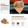 thumbnail image 3 of Miangastore Boîte de Rangement pour Organiseur de Pics de Guitare pour Guitaristes Étui en Bois Design 1 Ensemble 6.5x4.7cm, 3 of 8