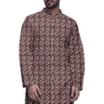 thumbnail image 4 of Atasi Printed Designer Rayon Button Down Casual Kurta With Pajama For Men, 4 of 4